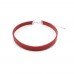 Kırmızı Deri Tasma Choker Kolye