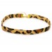 Leopar Choker Tasma Kolye