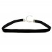 Siyah Kadife Tasma Choker Kolye