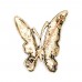 Zarif Kelebek Pirinç Broş