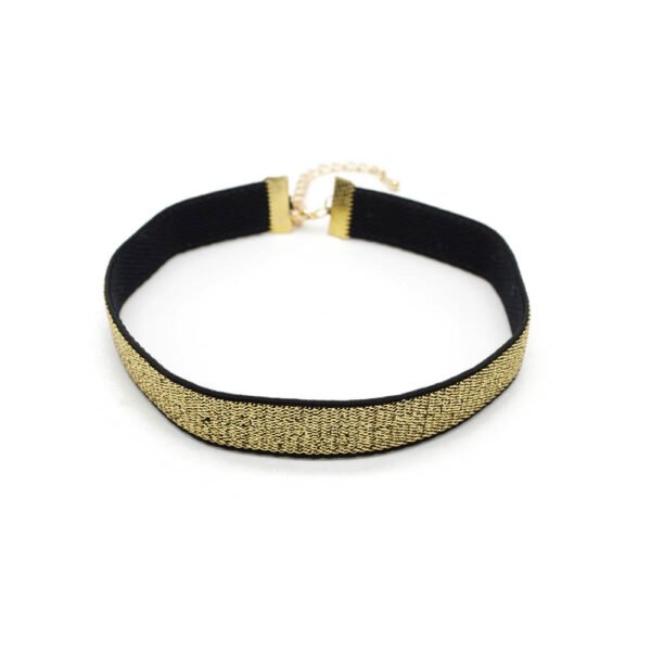 Çift Yönlü Tasma Choker Kolye